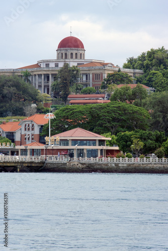 Nanyang style architecture, photographed in Gulangyu Island, Xiamen, Fujian photo