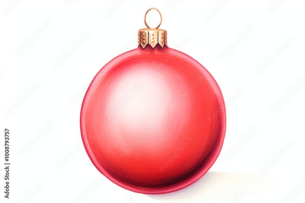 Bauble christmas red celebration. Bauble christmas red celebration.