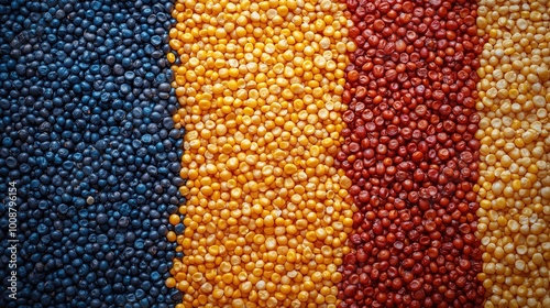 Background of corn kernels