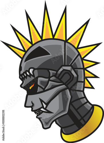 MIDNIGHT MECHA PUNK VECTOR