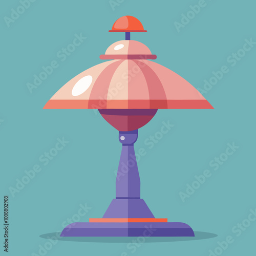 lamp light vect or illustration