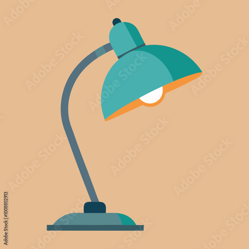lamp light vect or illustration