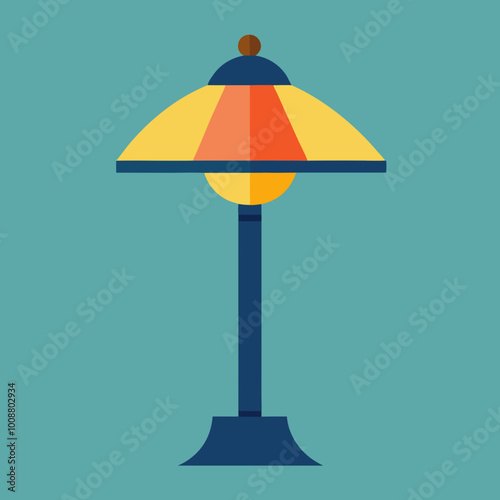 lamp light vect or illustration