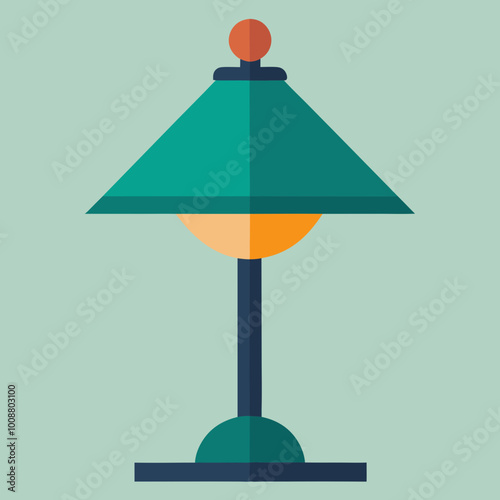 lamp light vect or illustration