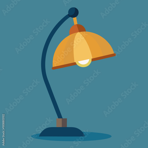 lamp light vect or illustration
