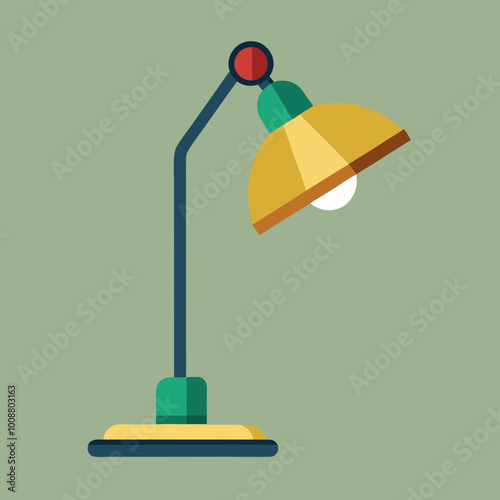 lamp light vect or illustration