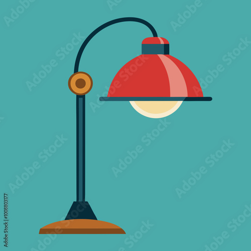 lamp light vect or illustration