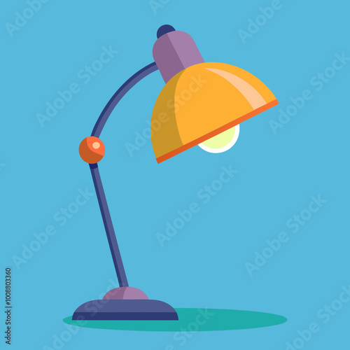 lamp light vect or illustration