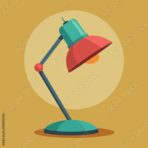 lamp light vect or illustration