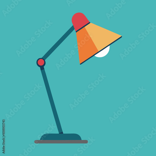 lamp light vect or illustration