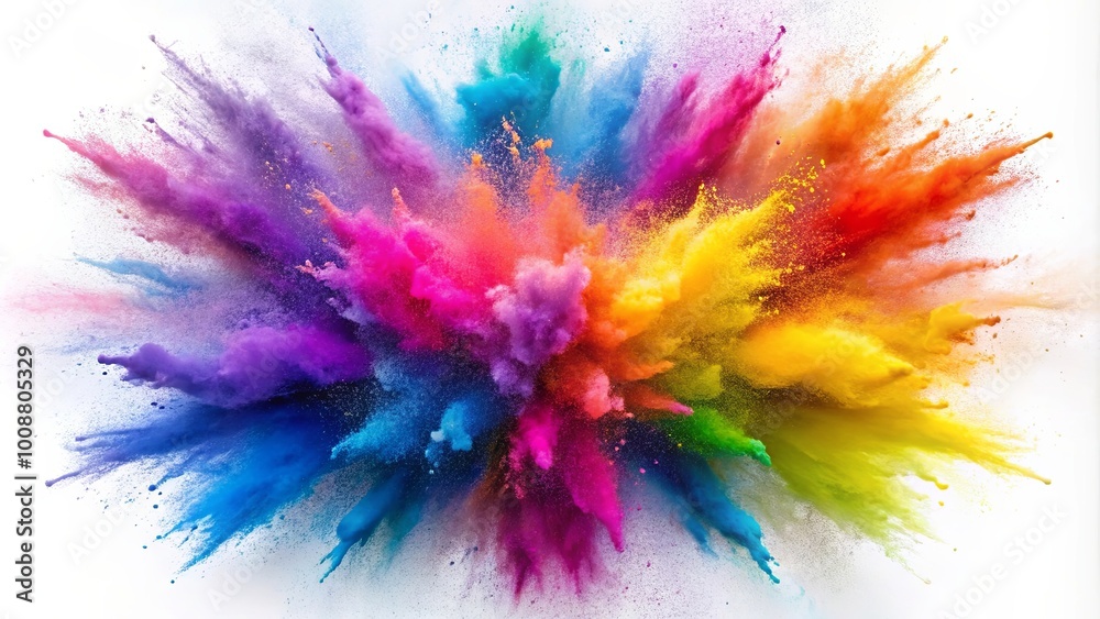 A Spectacular Burst of Color, Erupting in a Symphony of Hues, Creating a Captivating Display of Artistic Expression A Spectacular Burst of Color, Erupting in a Symphony of Hues, Creating a Captivating Display of Artistic Expression