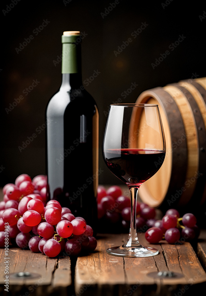 Fototapeta premium La vendemmia e il vino