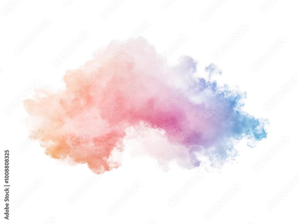 Soft Pastel Clouds with Sparkling Stars Soft Pastel Clouds with Sparkling Stars