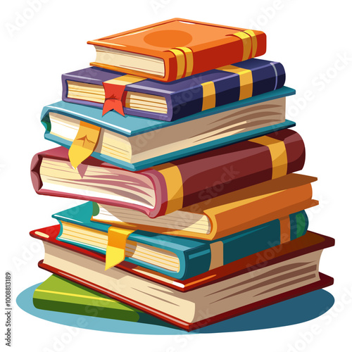 pile of books