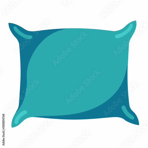 vector illustration of pillow cushion