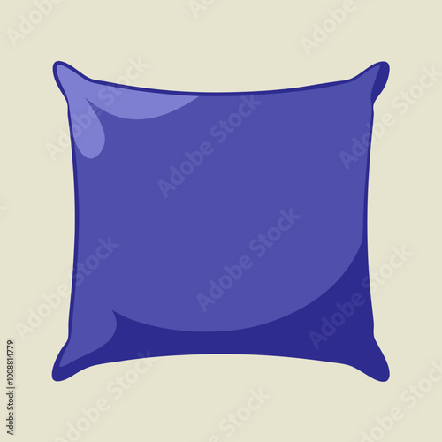 vector illustration of pillow cushion