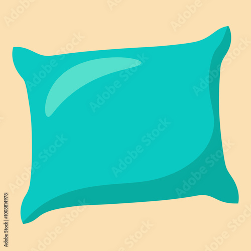 vector illustration of pillow cushion
