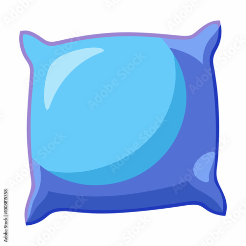 vector illustration of pillow cushion