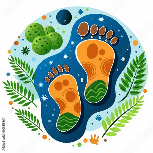 footprint in the sand