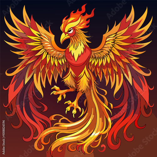 red dragon with wings