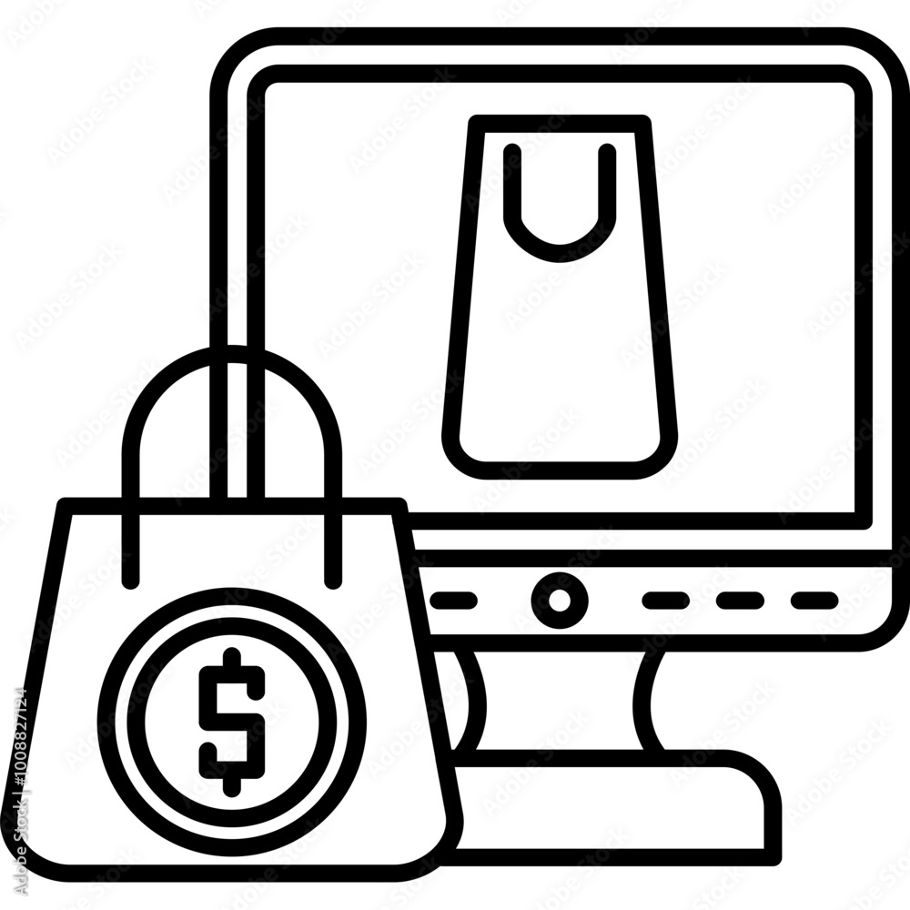 Ecommerce Icon Ecommerce Icon