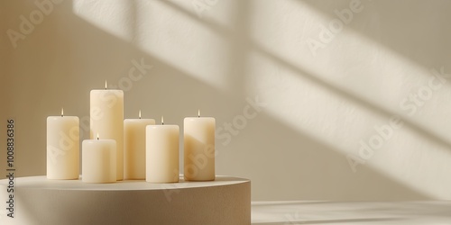 A serene arrangement of whi...