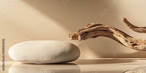 A minimalist composition fe...