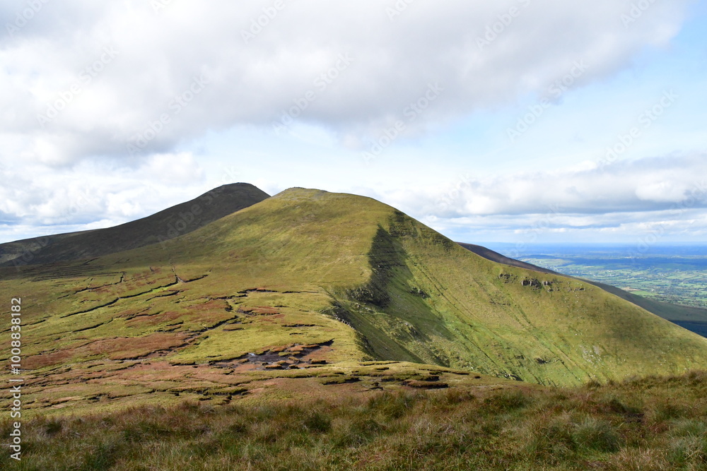 View of the Galtee Mountains. Galty Mountains, Co. Tipperary, Ireland View of the Galtee Mountains. Galty Mountains, Co. Tipperary, Ireland