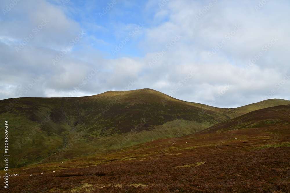 View of the Galtee Mountains. Galty Mountains, Co. Tipperary, Ireland View of the Galtee Mountains. Galty Mountains, Co. Tipperary, Ireland