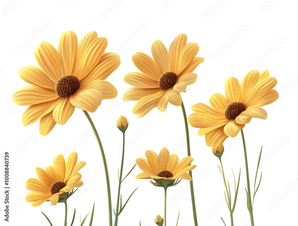 a group of yellow flowers
a group of yellow flowers