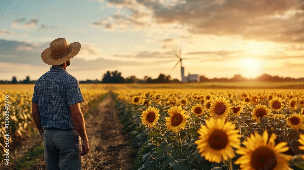 Modern Agriculture and Renewable Energy Landscape Modern Agriculture and Renewable Energy Landscape