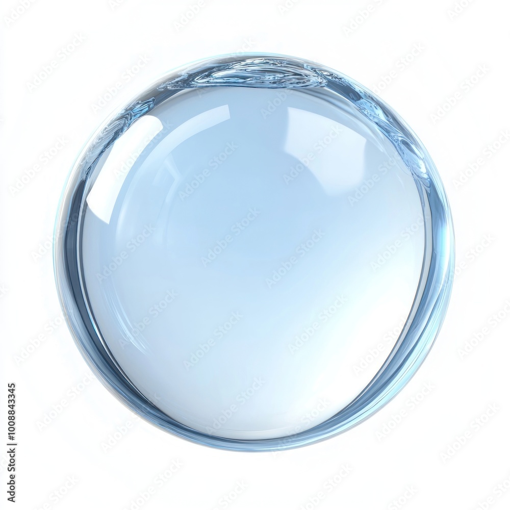 Transparent bubble sphere photography plate. Transparent bubble sphere photography plate.