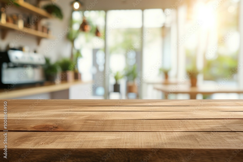 Empty wood table top and blur bokeh backgrounds hardwood architecture. Empty wood table top and blur bokeh backgrounds hardwood architecture.