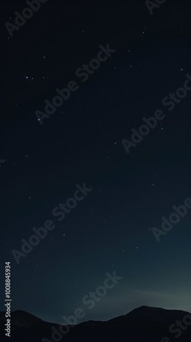 Night sky outdoors nature constellation.