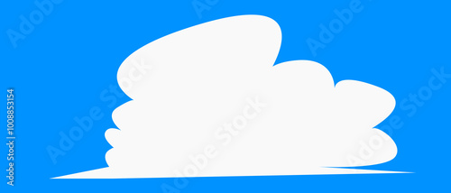 set of clouds element  for illustration decoration white sky with other variant