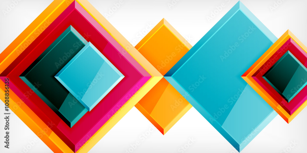 Shiny glossy metallic or plastic square design background. Vector Illustration For Wallpaper, Banner, Background, Card, Book Illustration, landing page Shiny glossy metallic or plastic square design background. Vector Illustration For Wallpaper, Banner, Background, Card, Book Illustration, landing page