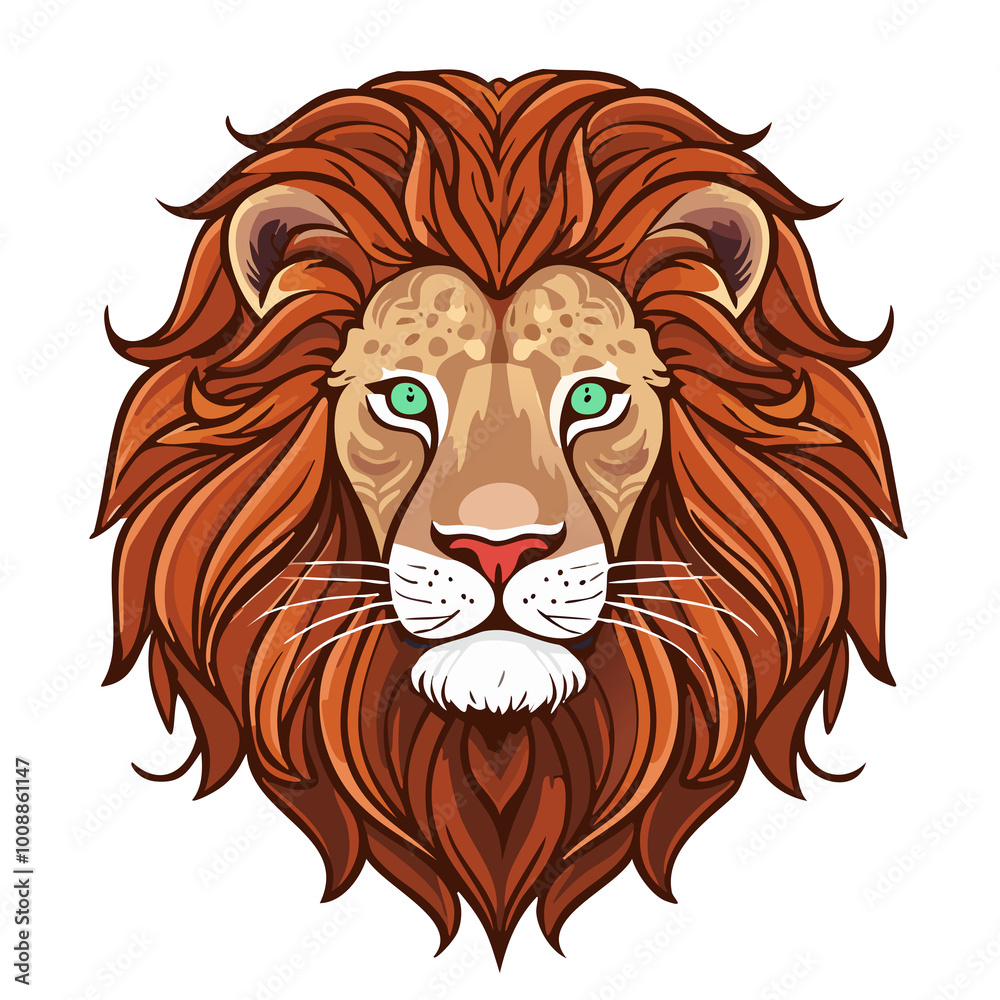 lion head vector lion head vector
