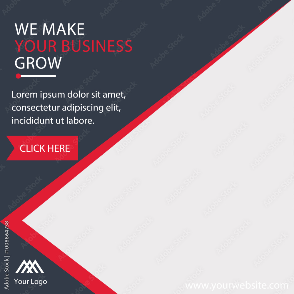 Fototapeta premium flyer 