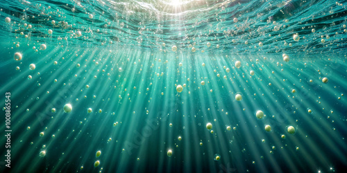 underwater bubbles