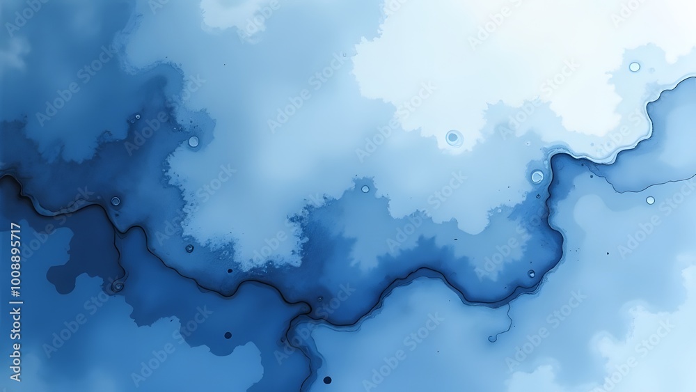 Obraz premium Abstract background in blue and silver