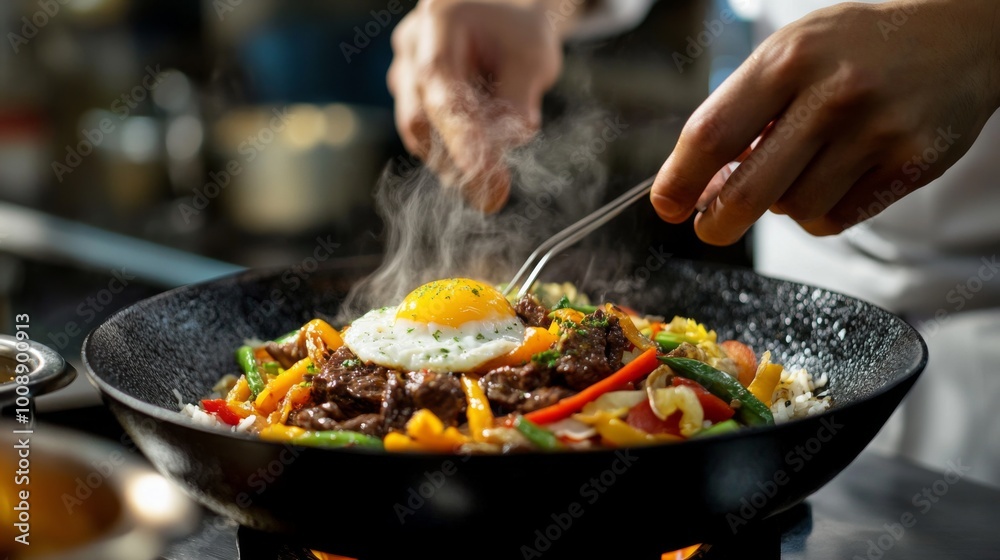 Cooking Delicious Vegetable and Beef Stir Fry Cooking Delicious Vegetable and Beef Stir Fry