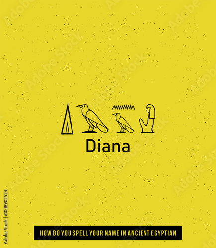your name is in ancient Egyptian