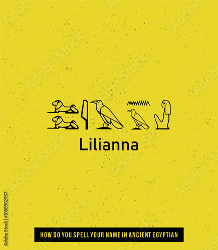 your name is in ancient Egyptian