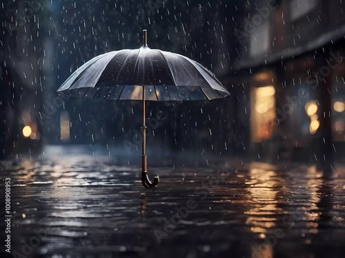 Wallpaper Mural rainy day in the rain Torontodigital.ca