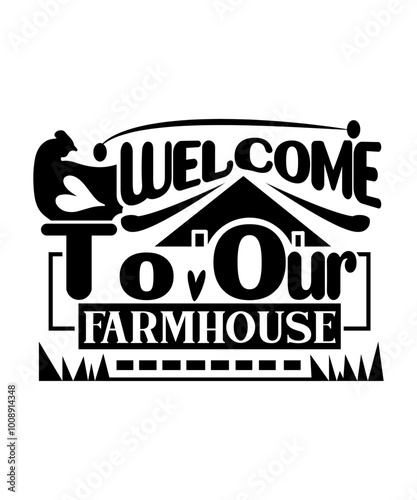 welcome to our farmhouse svg