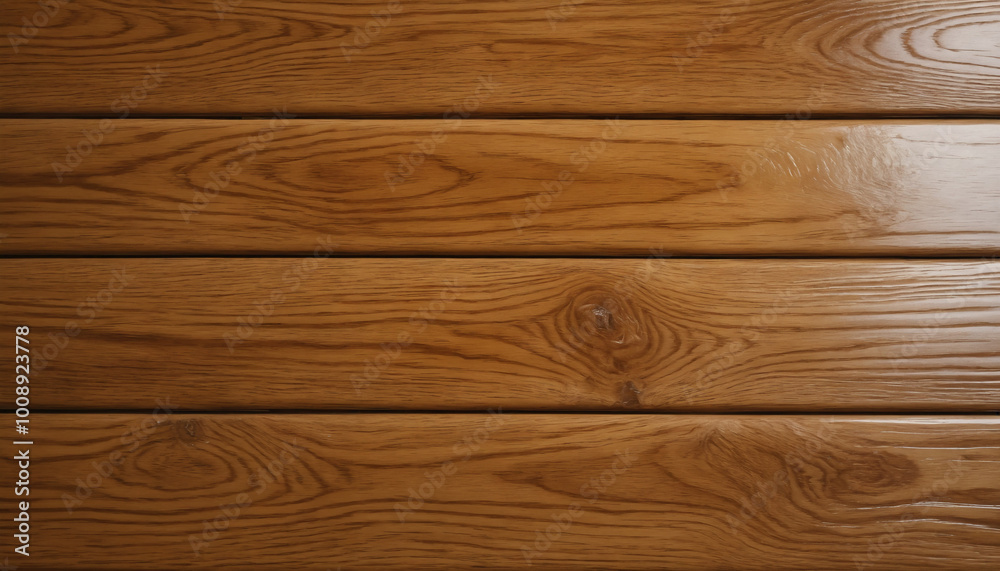 polished oak wood texture with glossy highlights and natural warmth