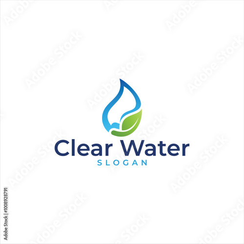 logo water template vector symbol 