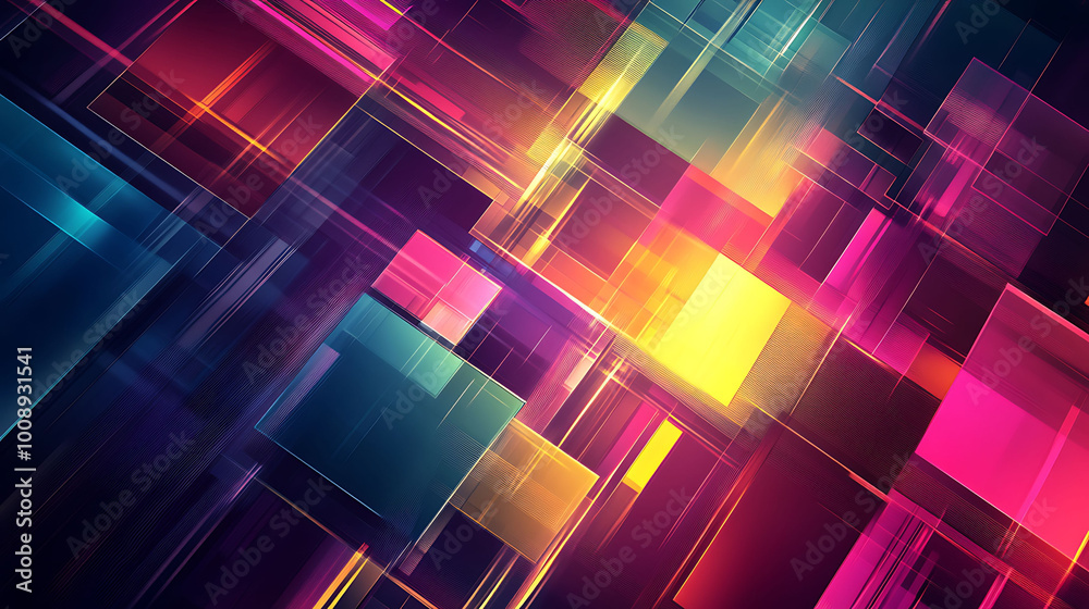 Abstract background with colorful geometric shapes. Abstract background with colorful geometric shapes.