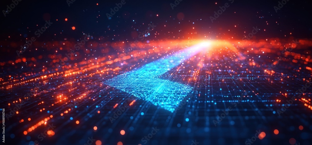 Digital Arrow of Progress Digital Arrow of Progress