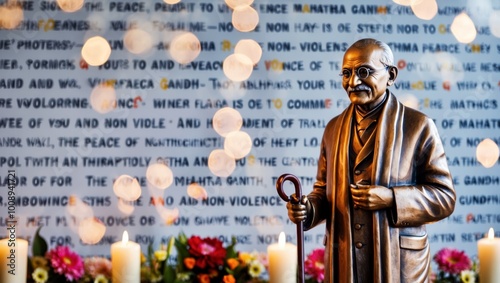 Mahatma Gandhi Statue - International Day of Non-Violence